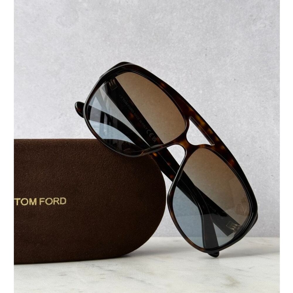 NEW Tom Ford Jayden FT1103 Aviator Sunglasses in Brown $505